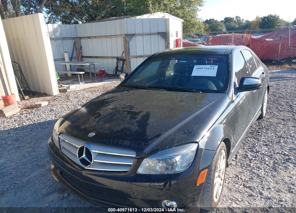 2009 MERCEDES-BENZ C 300 VIN: WDDGF81X29F224006
