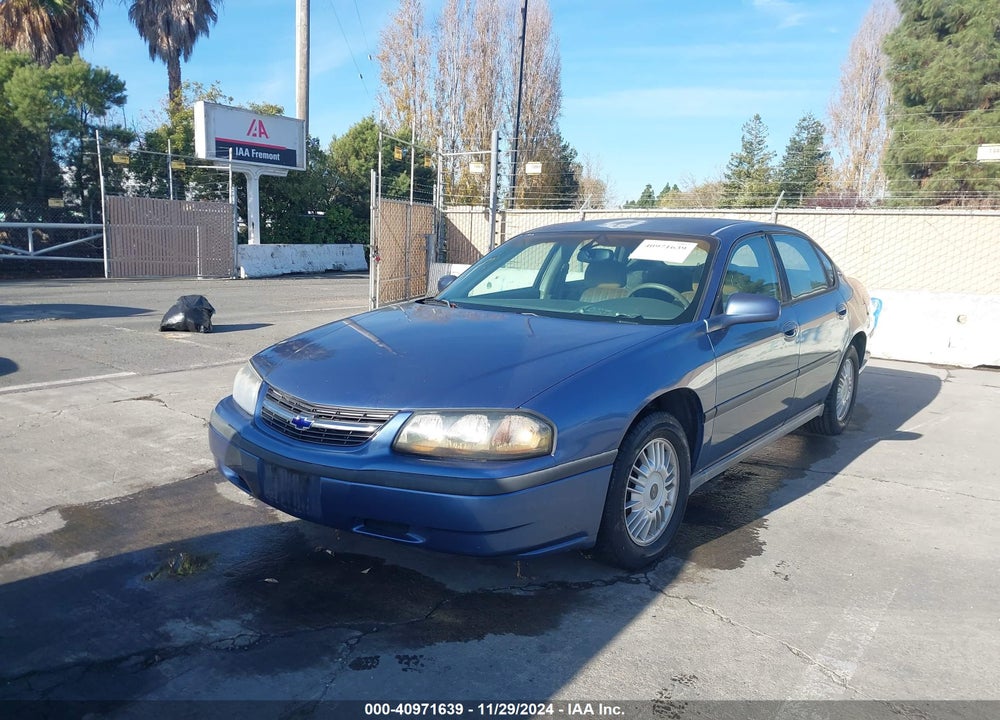 2000 CHEVROLET IMPALA VIN: 2G1WF55K0Y9158588