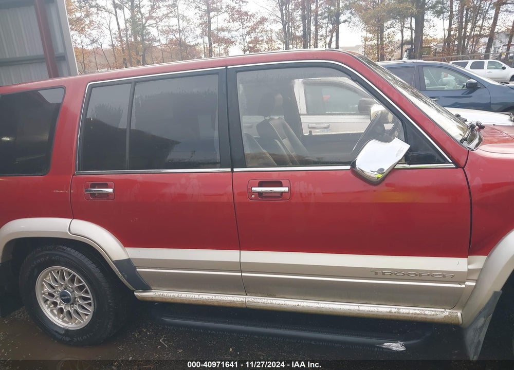 1999 ISUZU TROOPER S VIN: JACDJ58X2X7913758