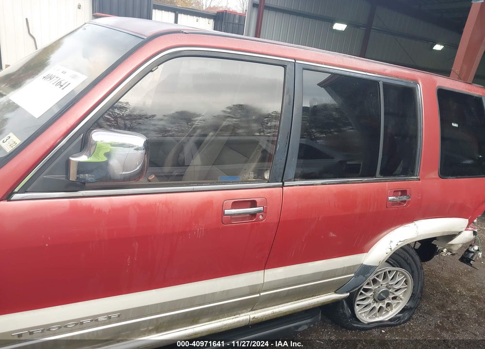1999 ISUZU TROOPER S VIN: JACDJ58X2X7913758