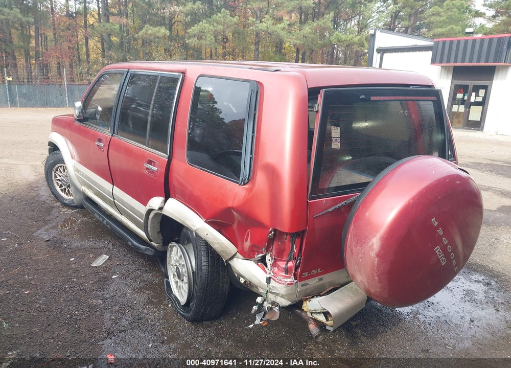 1999 ISUZU TROOPER S VIN: JACDJ58X2X7913758