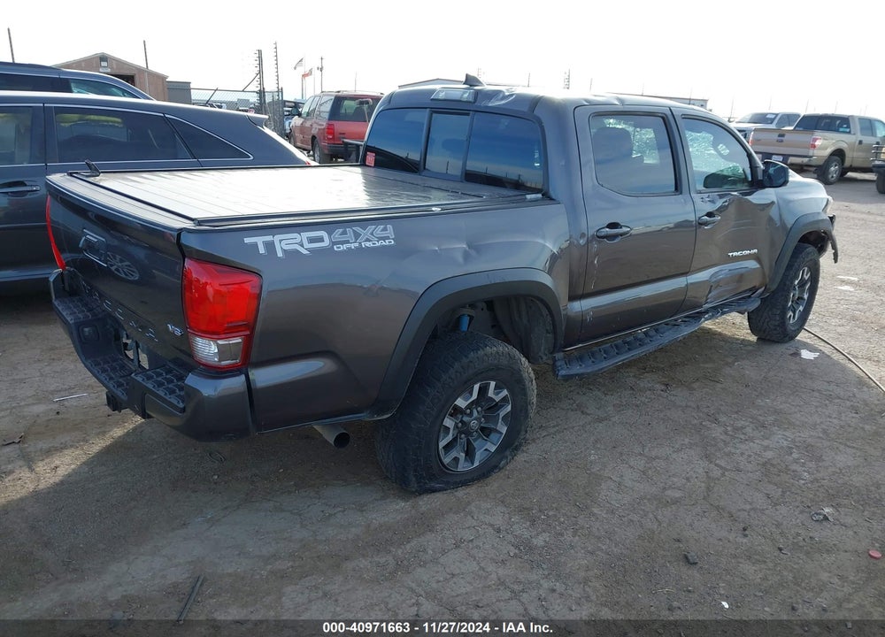 2016 TOYOTA TACOMA TRD OFF ROAD VIN: 5TFCZ5AN9GX023790