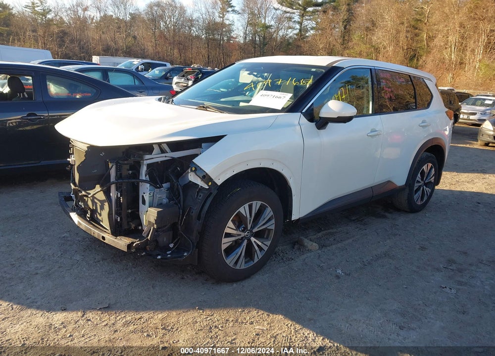 2021 NISSAN ROGUE SV INTELLIGENT AWD VIN: 5N1AT3BB8MC771589