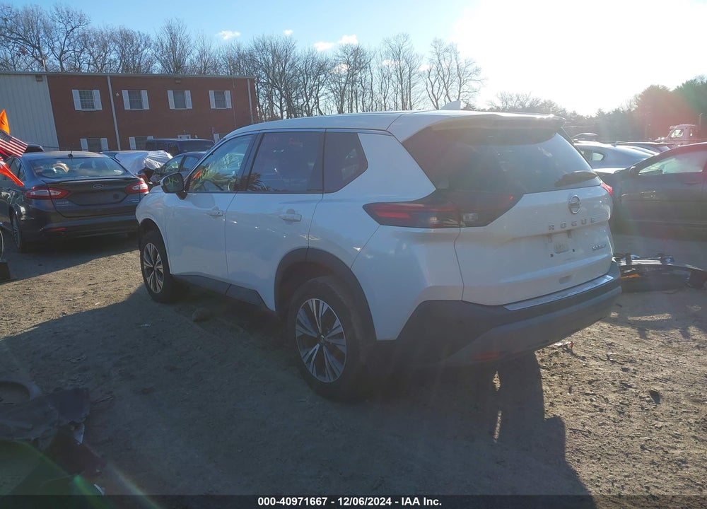 2021 NISSAN ROGUE SV INTELLIGENT AWD VIN: 5N1AT3BB8MC771589