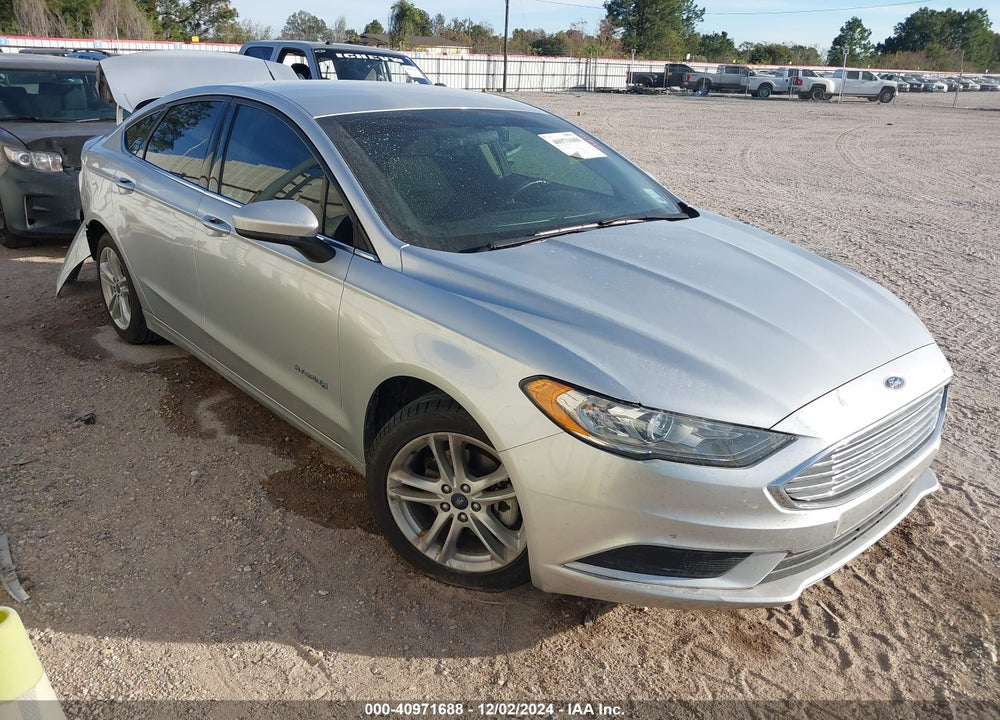2018 FORD FUSION HYBRID SE VIN: 3FA6P0LU9JR208700