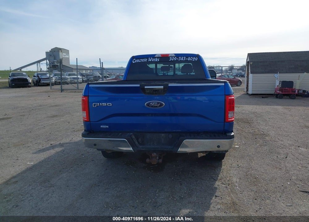 2016 FORD F-150 XLT VIN: 1FTFW1EF6GFC22061