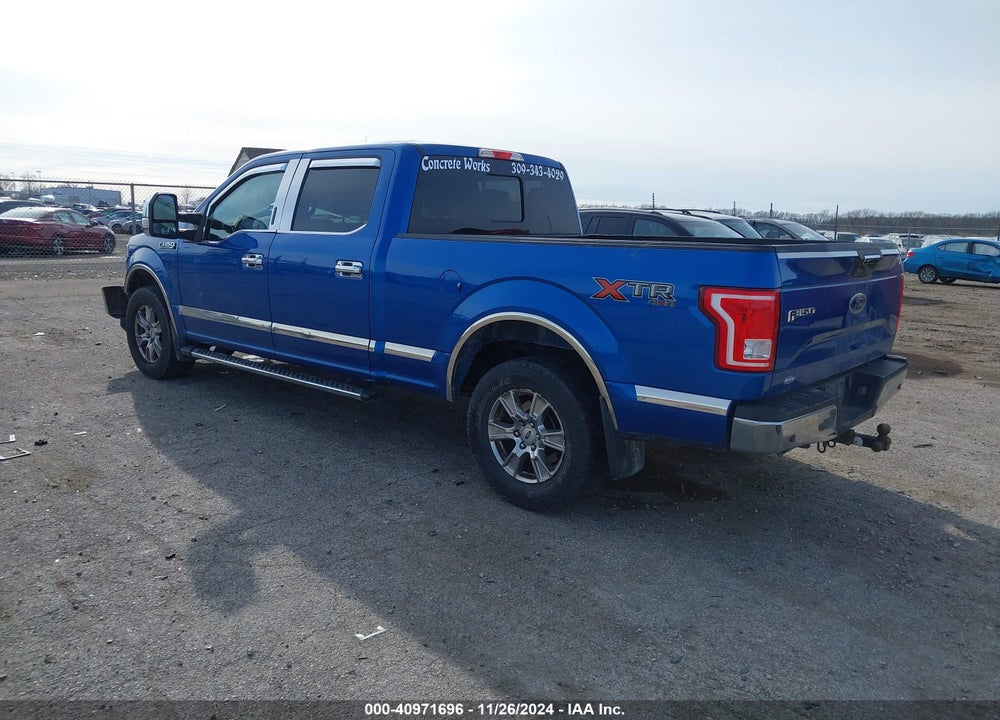 2016 FORD F-150 XLT VIN: 1FTFW1EF6GFC22061