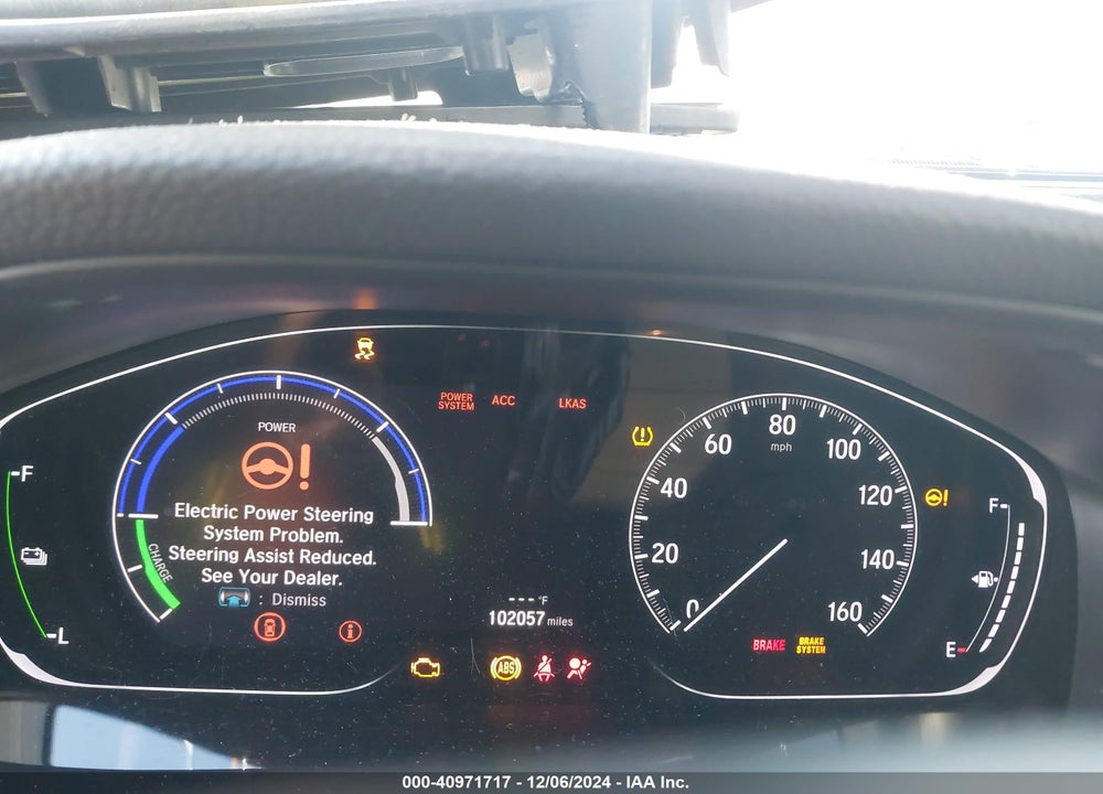2019 HONDA ACCORD HYBRID TOURING VIN: 1HGCV3F91KA000643