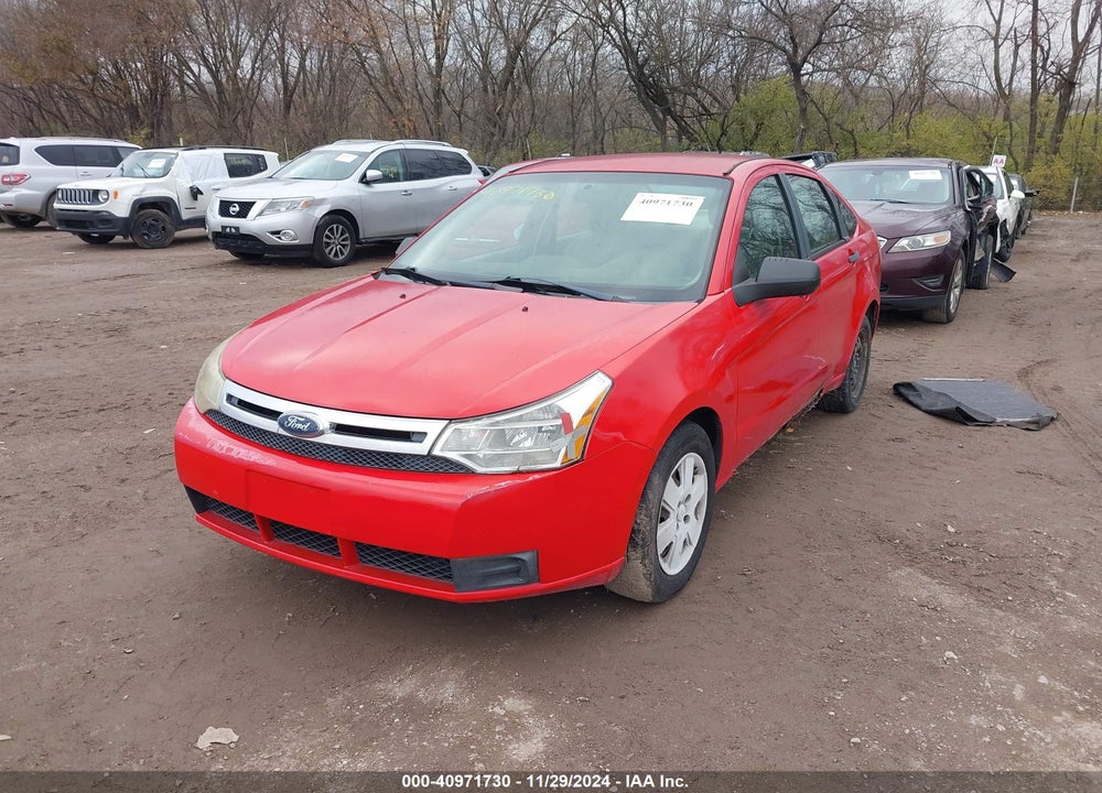 2008 FORD FOCUS S VIN: 1FAHP34N48W102101