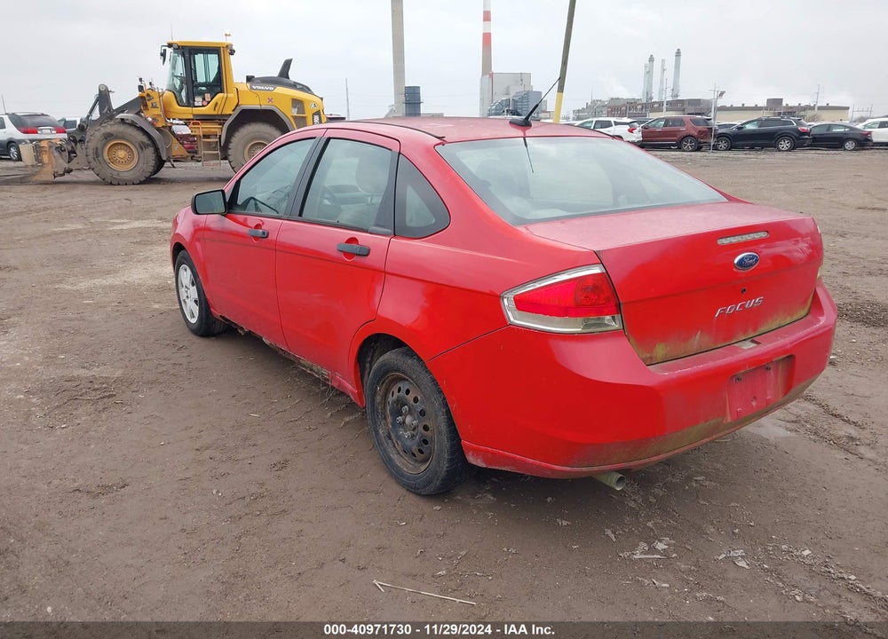 2008 FORD FOCUS S VIN: 1FAHP34N48W102101