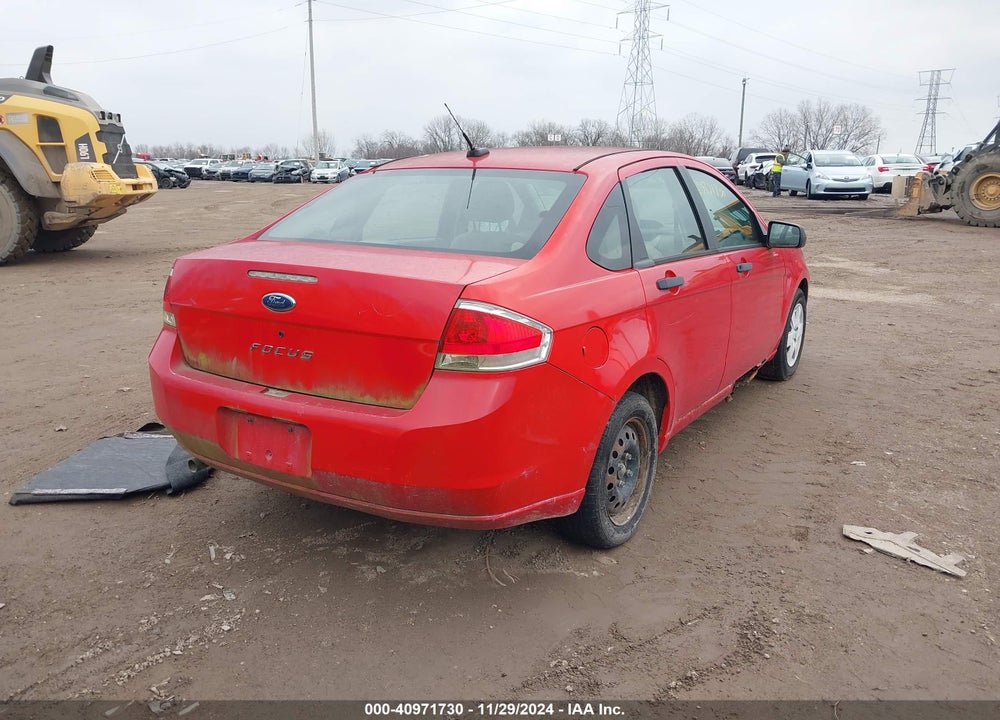 2008 FORD FOCUS S VIN: 1FAHP34N48W102101