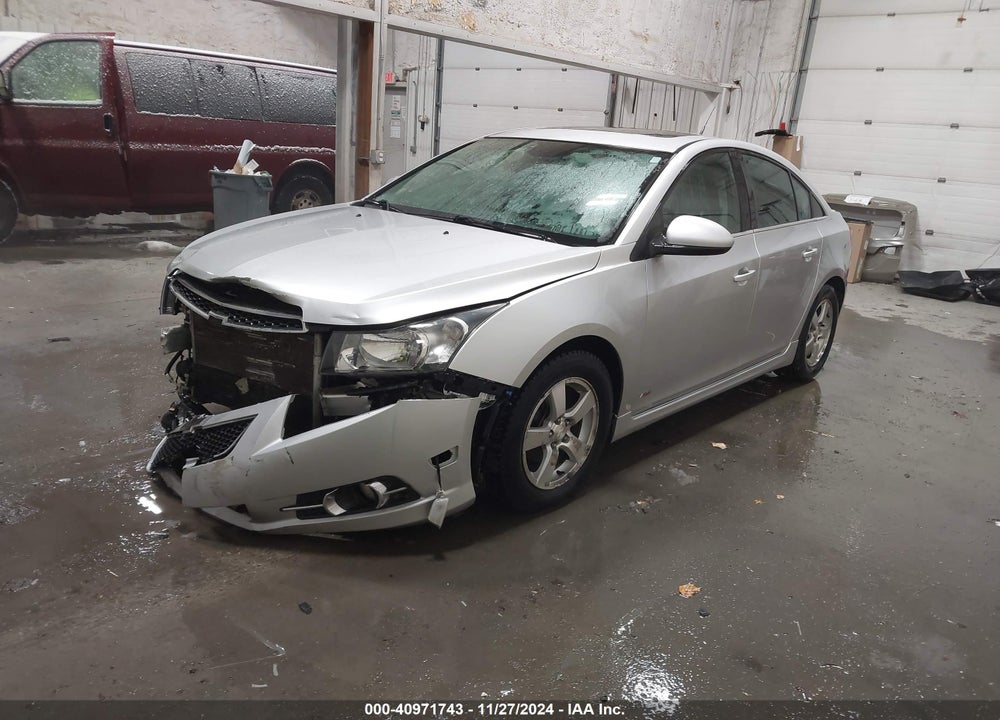 2013 CHEVROLET CRUZE 1LT MANUAL VIN: 1G1PD5SB6D7100995