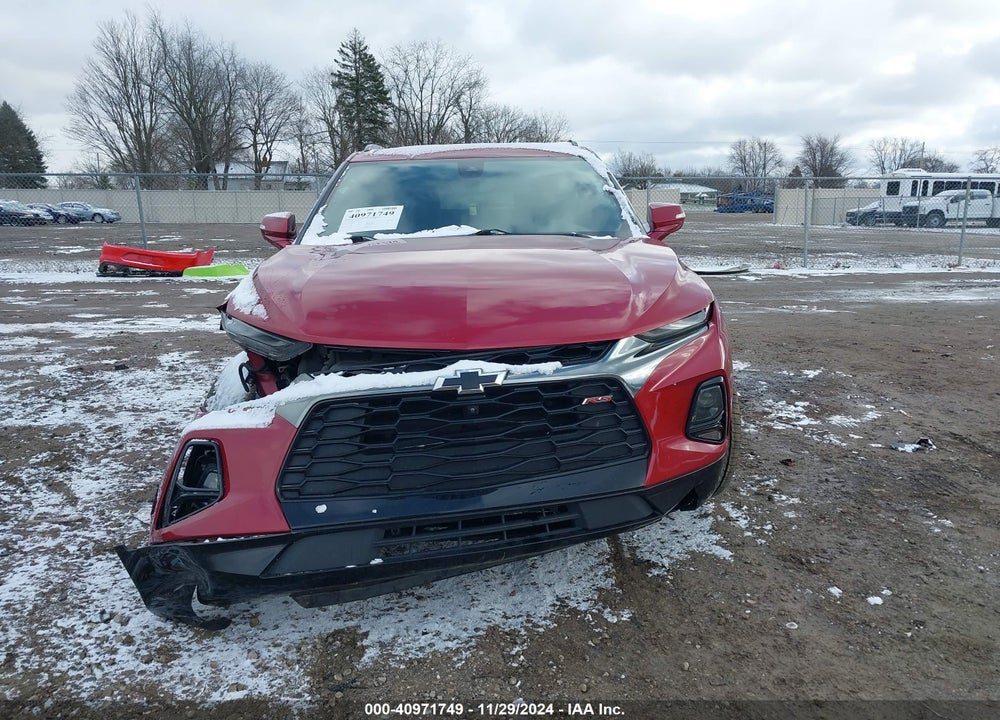 2020 CHEVROLET BLAZER FWD RS VIN: 3GNKBERS5LS631500