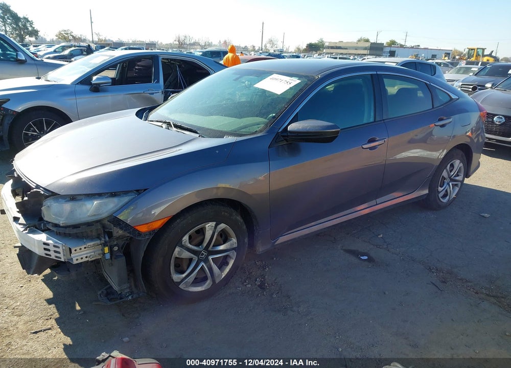 2016 HONDA CIVIC LX VIN: 19XFC2F50GE233815