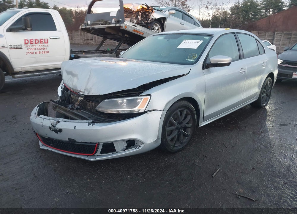 2011 VOLKSWAGEN JETTA VIN: 3VWDZ7AJ7BM107258