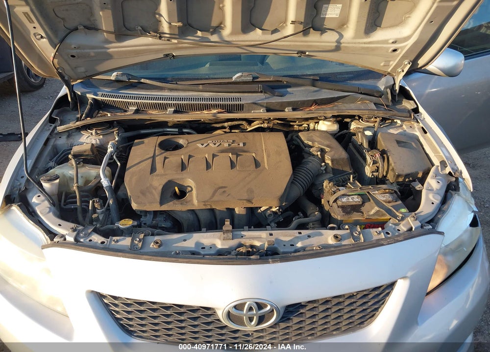2010 TOYOTA COROLLA LE VIN: 1NXBU4EEXAZ247010