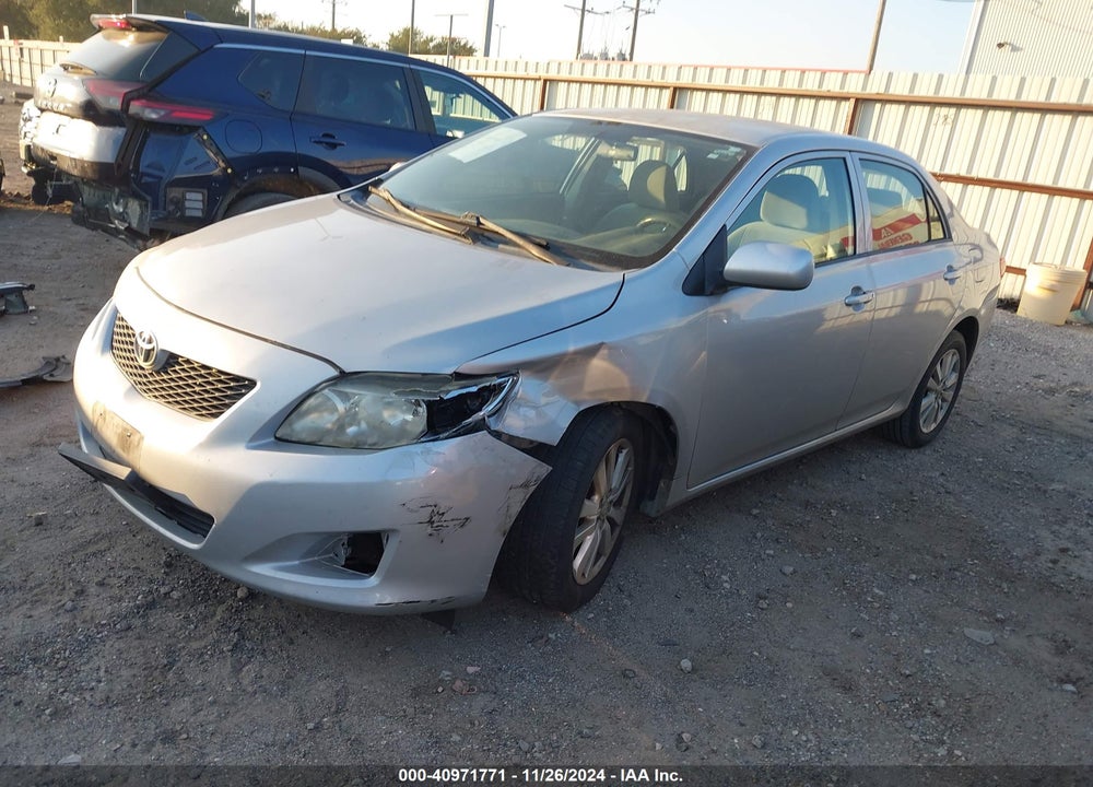 2010 TOYOTA COROLLA LE VIN: 1NXBU4EEXAZ247010