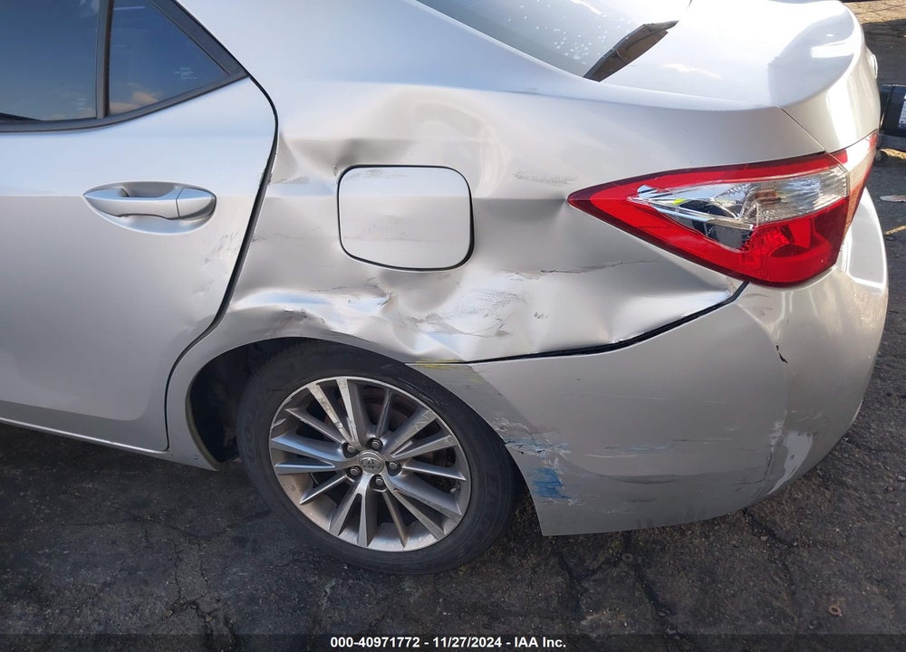 2014 TOYOTA COROLLA LE PLUS VIN: 5YFBURHEXEP116188