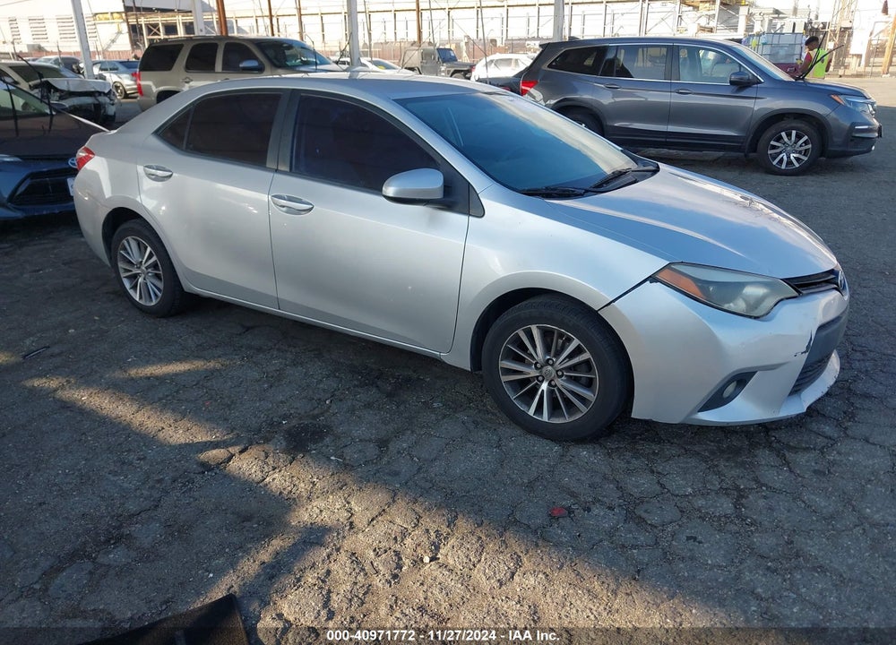 2014 TOYOTA COROLLA LE PLUS VIN: 5YFBURHEXEP116188