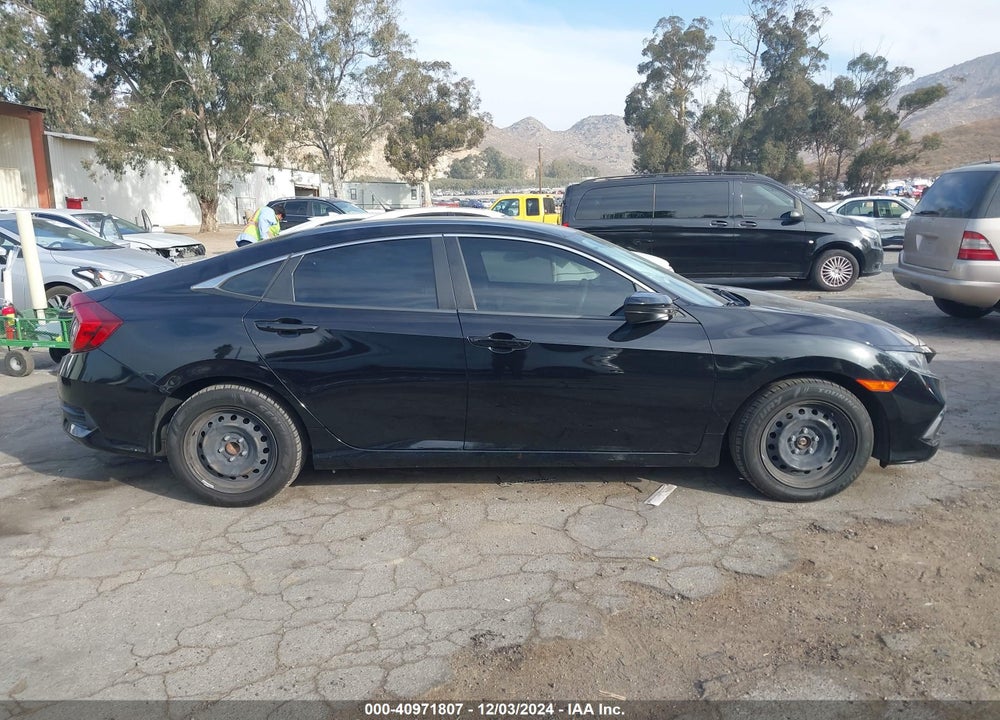 2019 HONDA CIVIC LX VIN: 2HGFC2F63KH569837