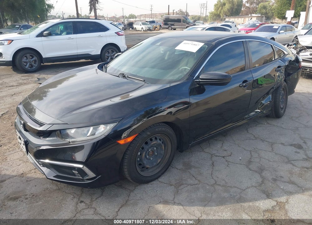 2019 HONDA CIVIC LX VIN: 2HGFC2F63KH569837