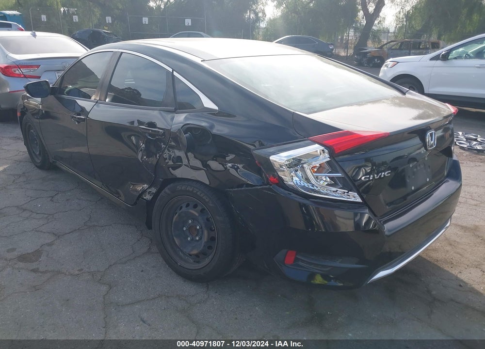 2019 HONDA CIVIC LX VIN: 2HGFC2F63KH569837
