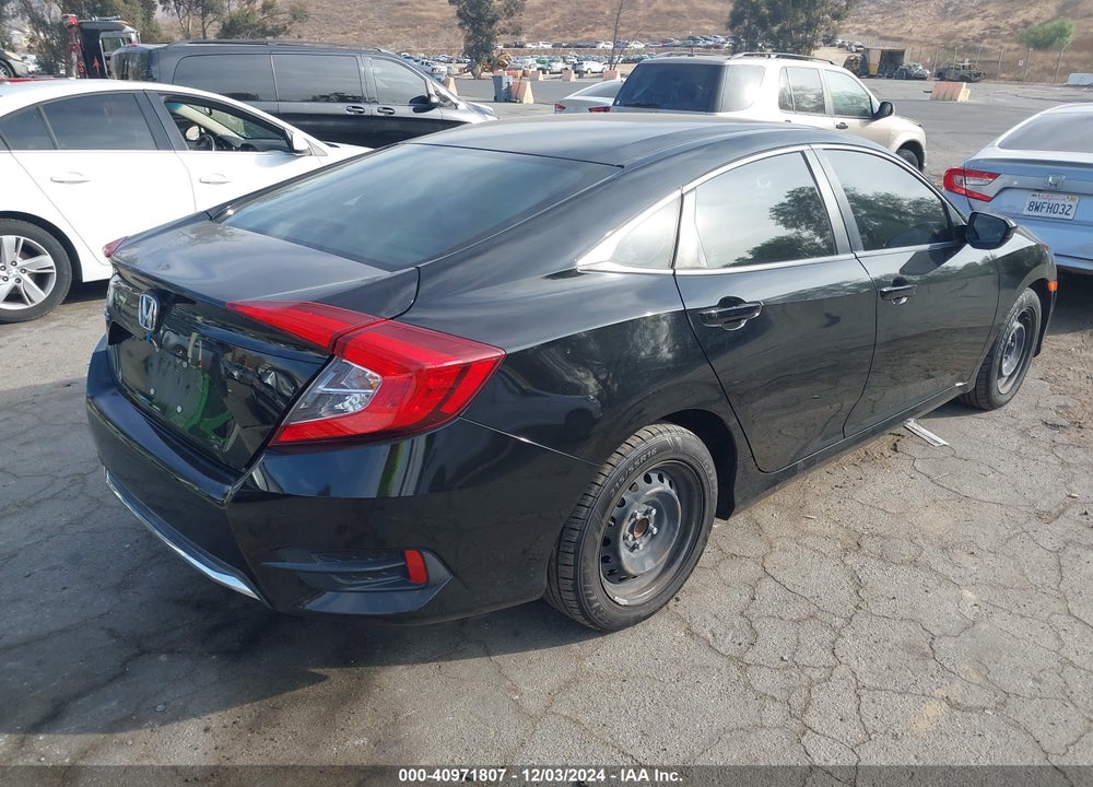 2019 HONDA CIVIC LX VIN: 2HGFC2F63KH569837