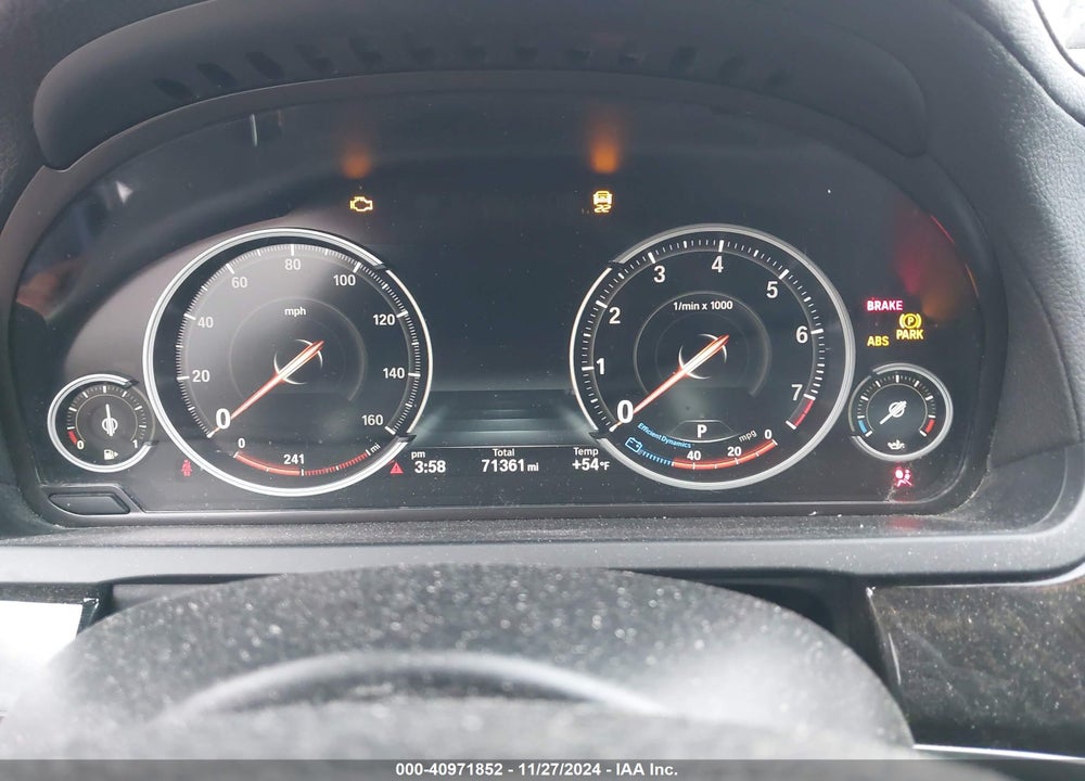 2014 BMW 740I VIN: WBAYA6C54ED144092