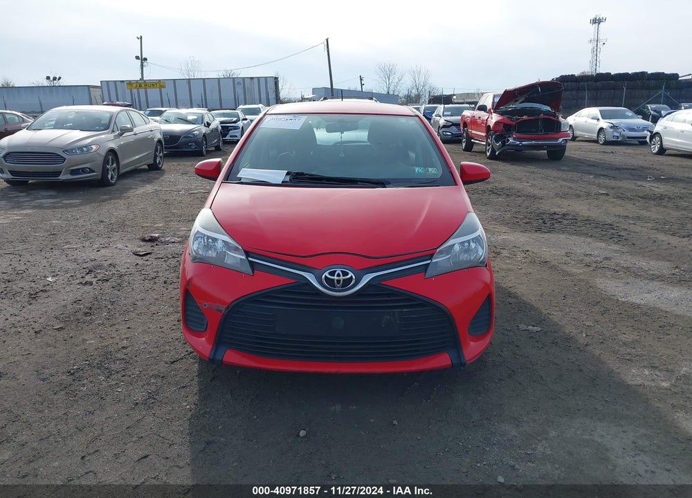 2015 TOYOTA YARIS L VIN: VNKKTUD30FA028709
