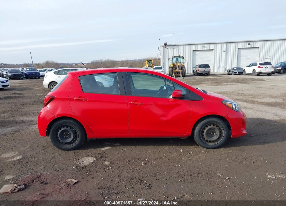 2015 TOYOTA YARIS L VIN: VNKKTUD30FA028709
