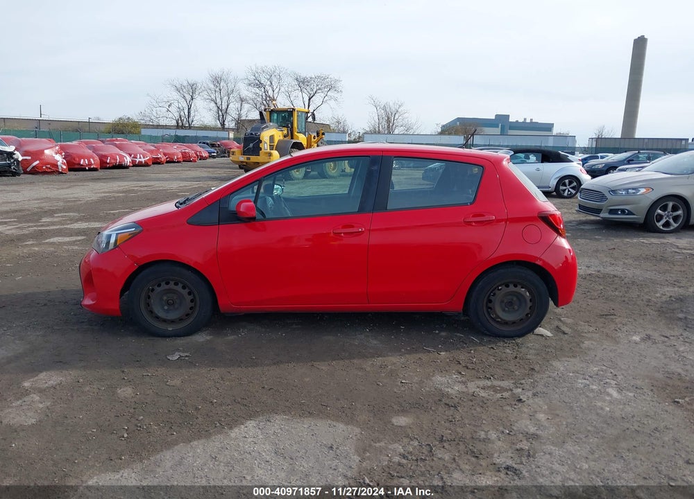 2015 TOYOTA YARIS L VIN: VNKKTUD30FA028709