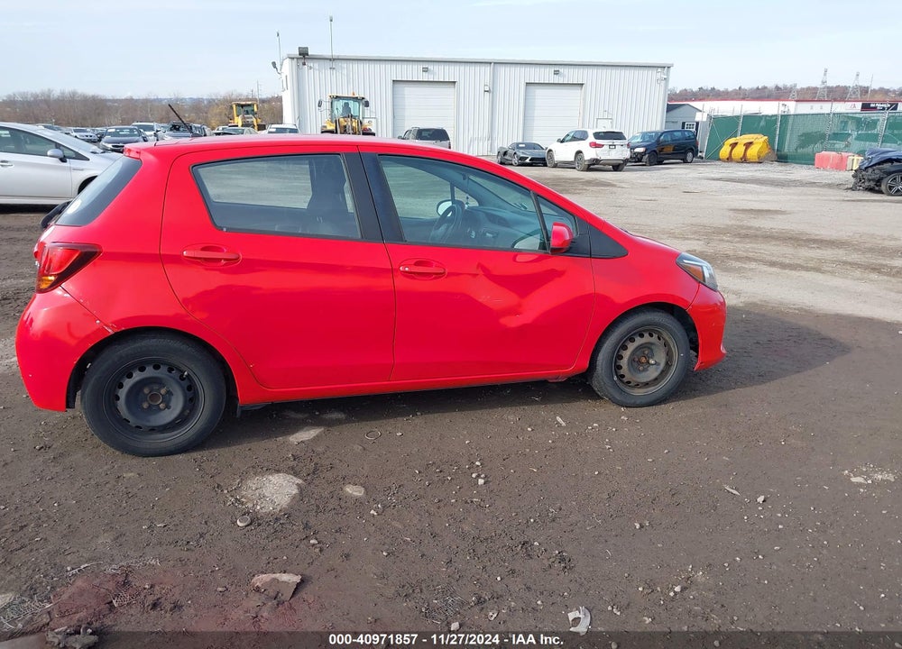 2015 TOYOTA YARIS L VIN: VNKKTUD30FA028709
