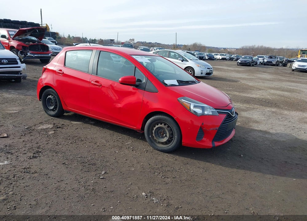 2015 TOYOTA YARIS L VIN: VNKKTUD30FA028709
