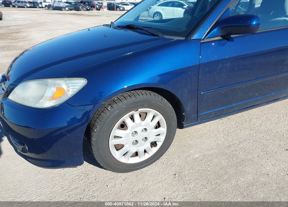 2005 HONDA CIVIC LX VIN: 2HGES16535H530282