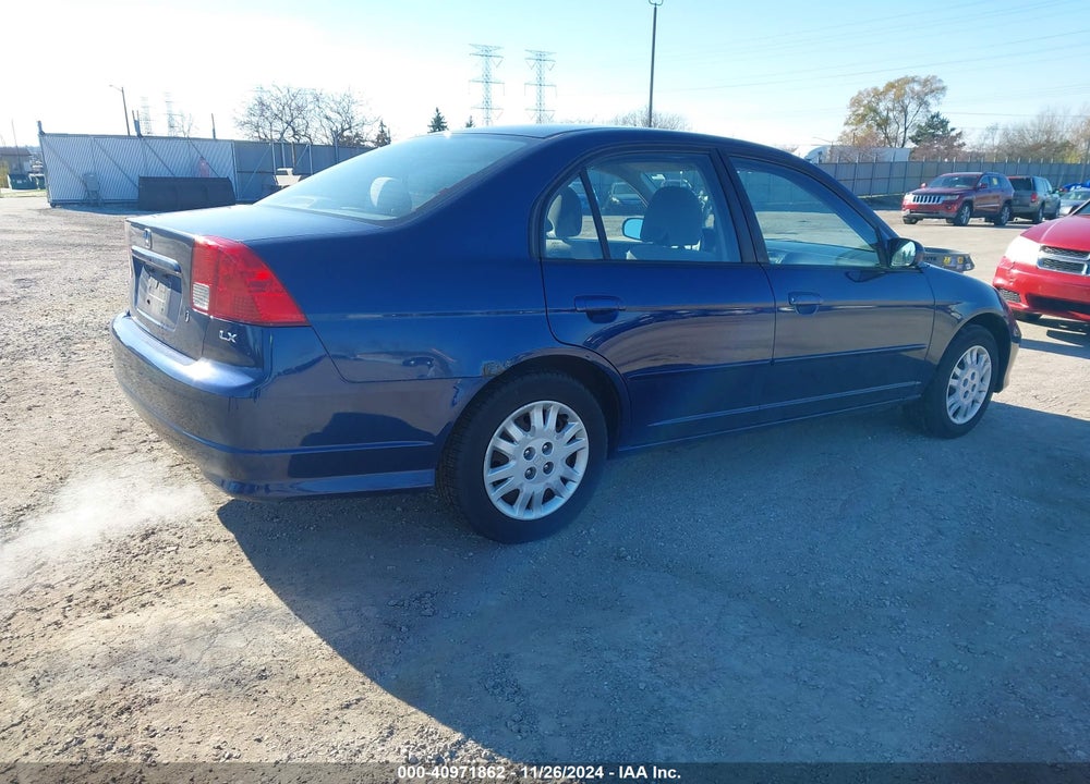 2005 HONDA CIVIC LX VIN: 2HGES16535H530282