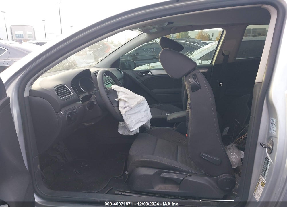 2012 VOLKSWAGEN GOLF VIN: WVWAB7AJ2CW218859
