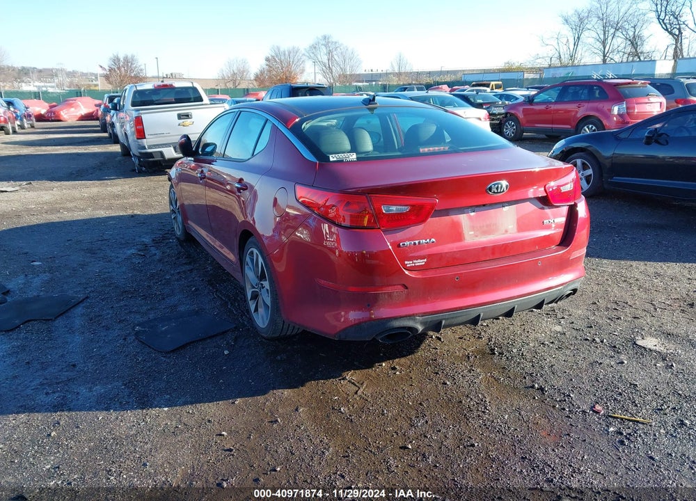 2014 KIA OPTIMA SX TURBO VIN: 5XXGR4A68EG313236
