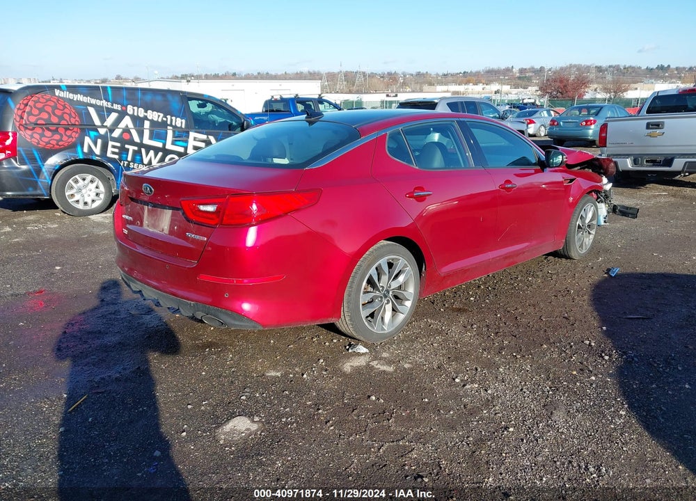 2014 KIA OPTIMA SX TURBO VIN: 5XXGR4A68EG313236