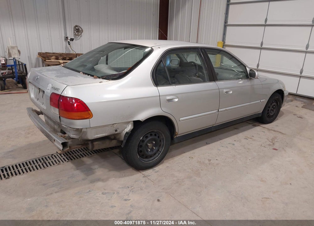 1998 HONDA CIVIC EX VIN: 2HGEJ8643WH620259