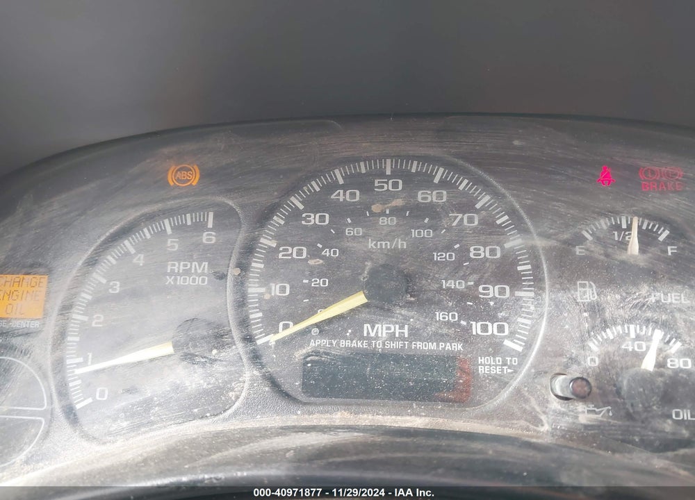 2001 CHEVROLET SILVERADO 1500 LS VIN: 1GCEC14V71Z127012