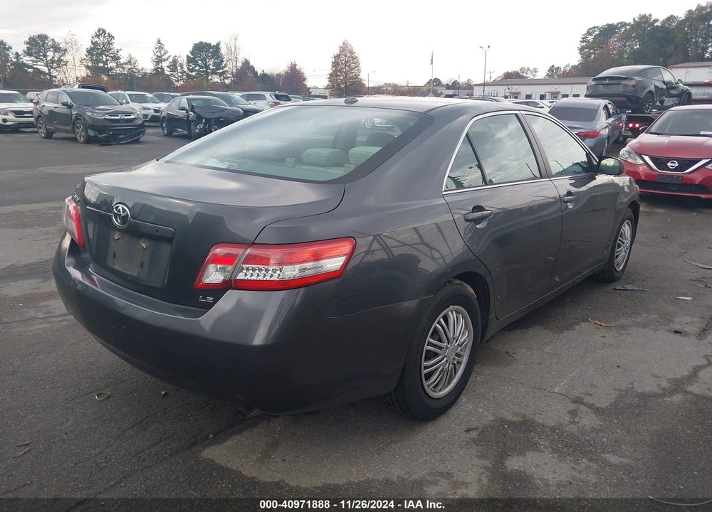 2010 TOYOTA CAMRY LE VIN: 4T1BF3EK7AU097187