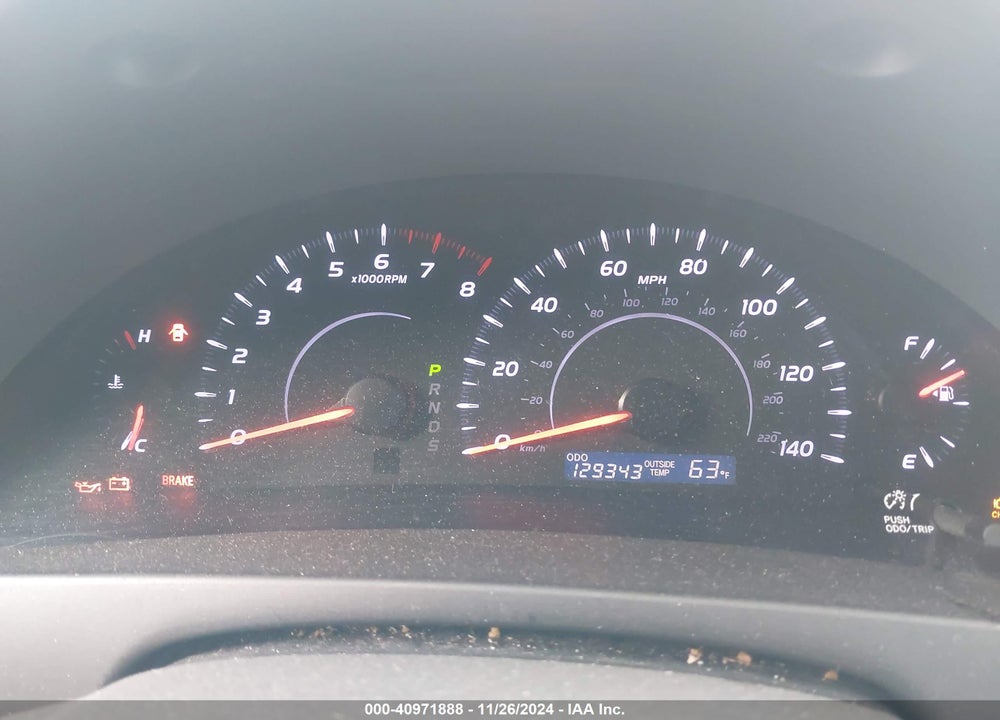 2010 TOYOTA CAMRY LE VIN: 4T1BF3EK7AU097187