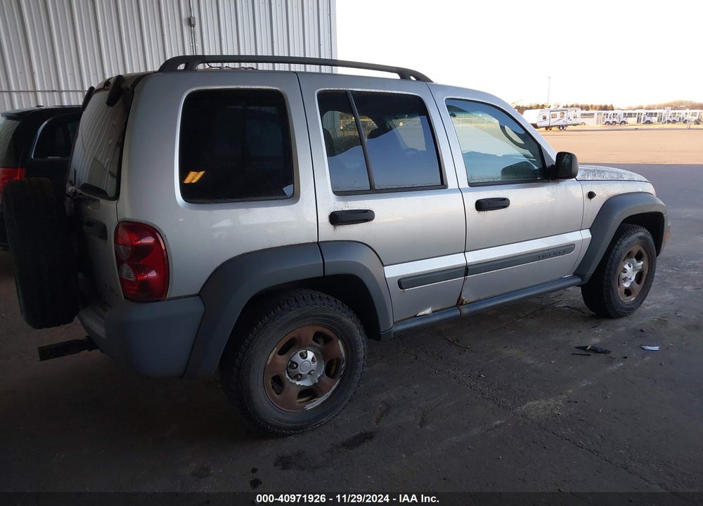 2005 JEEP LIBERTY SPORT VIN: 1J4GL48K65W714541