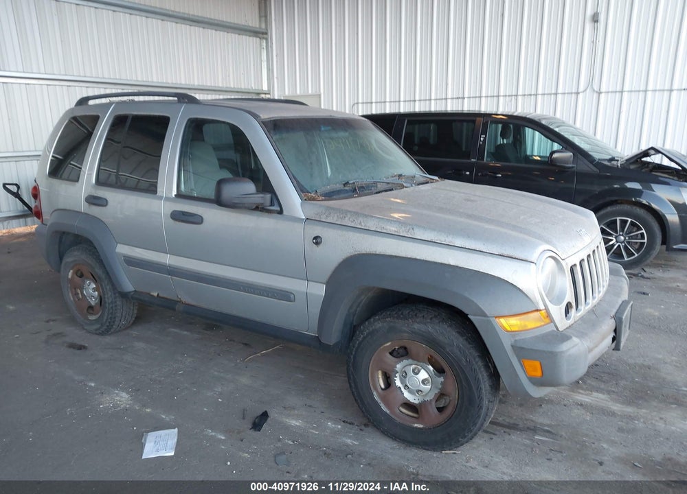 2005 JEEP LIBERTY SPORT VIN: 1J4GL48K65W714541