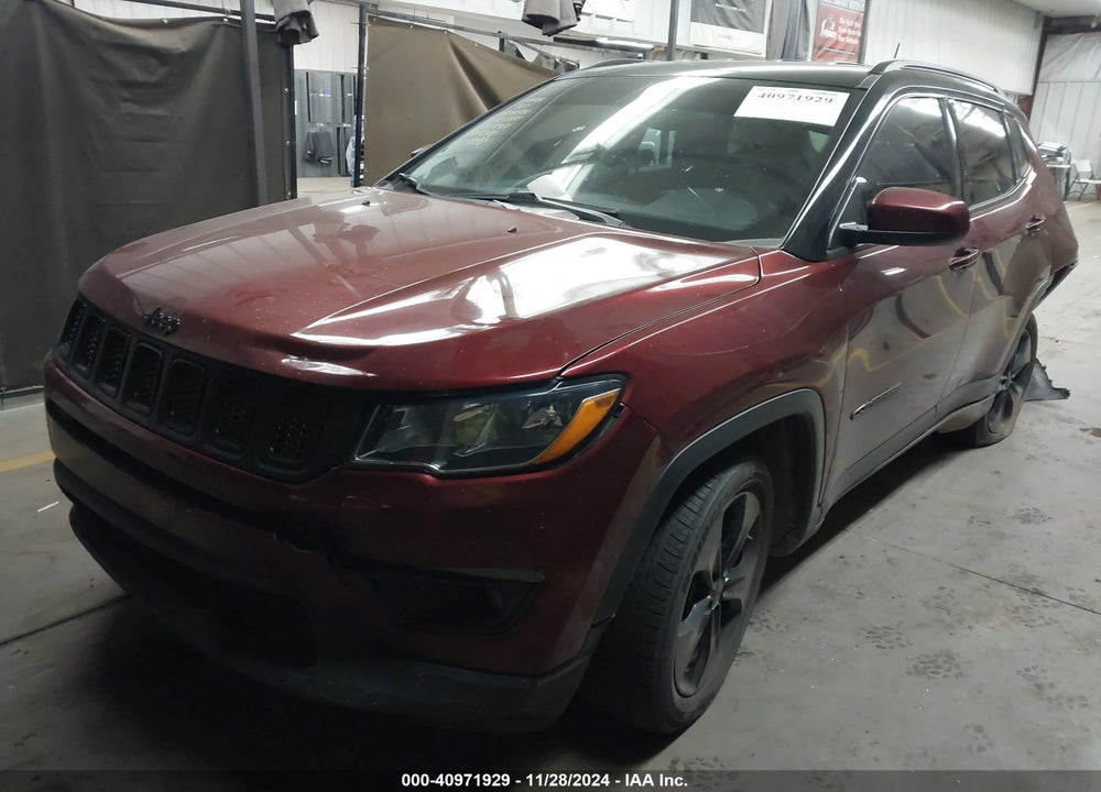 2021 JEEP COMPASS ALTITUDE FWD VIN: 3C4NJCBB9MT560885
