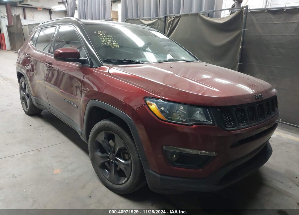 2021 JEEP COMPASS ALTITUDE FWD VIN: 3C4NJCBB9MT560885