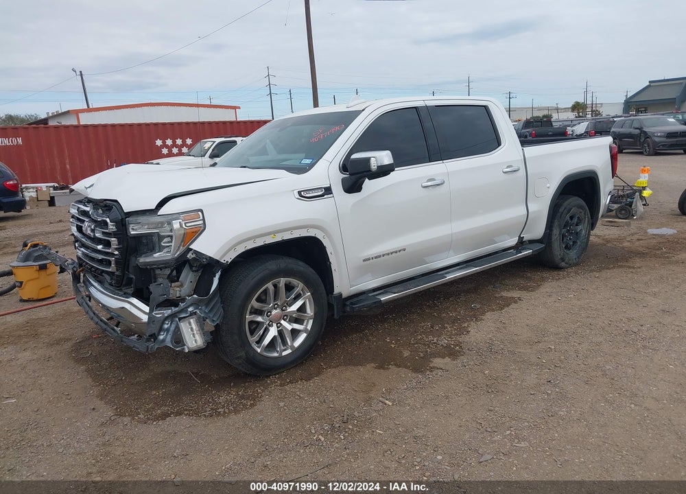 2020 GMC SIERRA 1500 2WD SHORT BOX SLT VIN: 3GTP8DED7LG299996
