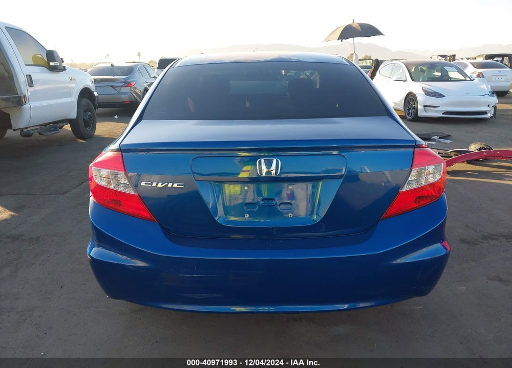 2012 HONDA CIVIC LX VIN: 2HGFB2F59CH510187