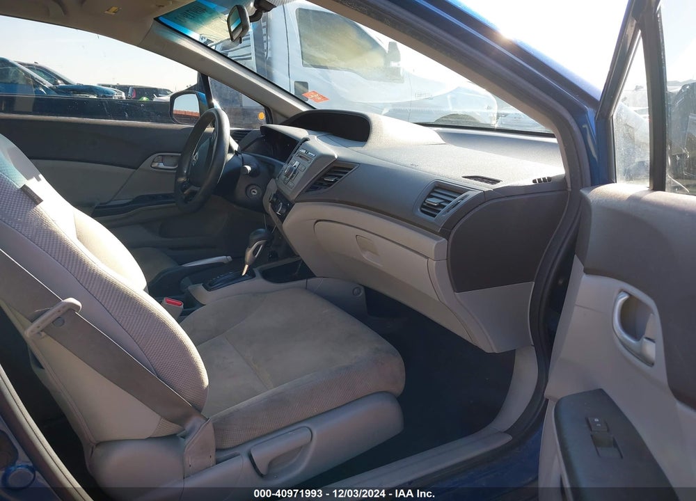 2012 HONDA CIVIC LX VIN: 2HGFB2F59CH510187