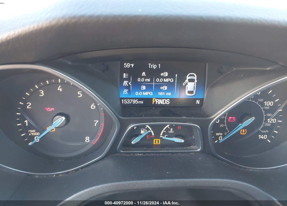2017 FORD FOCUS SEL VIN: 1FADP3M25HL282257
